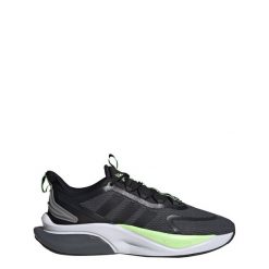 Buty Alphabounce+ Bounce. Czarne buty sportowe na co dzień męskie Adidas, z materiału, bez zapięcia. W wyprzedaży za 331.95 zł.