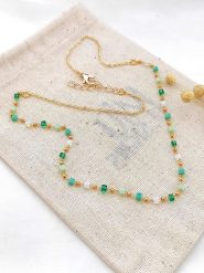 Atelier MIU Pozłacany naszyjnik - dł. 41 cm rozmiar: onesize. Żółte naszyjniki damskie atelier MIU, pozłacane. Za 43.99 zł.