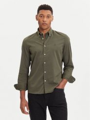 Marc O'Polo Koszula 528 7268 42342 Zielony Regular Fit. Zielone koszule męskie Marc O´Polo, m, bez wzorów, z bawełny, bez kołnierzyka, bez ramiączek. Za 349.99 zł.