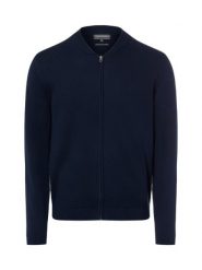 Finshley & Harding kardigan z zawartością kaszmiru Mężczyźni Bawełna niebieski, L. Niebieskie kardigany męskie Finshley & Harding, l, bez wzorów, z bawełny, eleganckie, bez kołnierzyka. Za 349.95 zł.