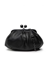 Weekend Max Mara Torebka Prati 55160122600 Czarny. Czarne torebki klasyczne damskie Weekend Max Mara, bez wzorów, ze skóry, bez dodatków. Za 1,199.00 zł.