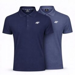 ZESTAW KOSZULEK POLO 4F T-SHIRT MĘSKI KOMPLET 2 SZTUKI M0770. Koszulki polo męskie 4f, m, bez wzorów, z bawełny, bez ramiączek. Za 179.99 zł.