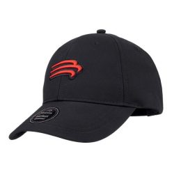 Czapka W-BASEBALL 1. Czarne czapki z daszkiem damskie WINDSON, bez wzorów, z materiału. Za 62.00 zł.