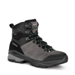 Buty sportowe trekkingowe męskie Aku Adapta Gore-tex na szlak w góry. Czarne buty trekkingowe męskie Aku, z gore-texu, bez zapięcia, trekkingowe, gore-tex. Za 399.00 zł.
