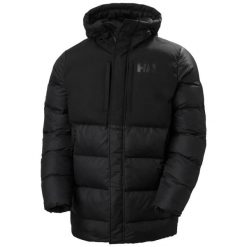 Długa kurtka Helly Hansen active puffy. Czarne kurtki męskie Helly Hansen, l, bez wzorów, z materiału, klasyczne, bez kaptura. Za 1,218.65 zł.