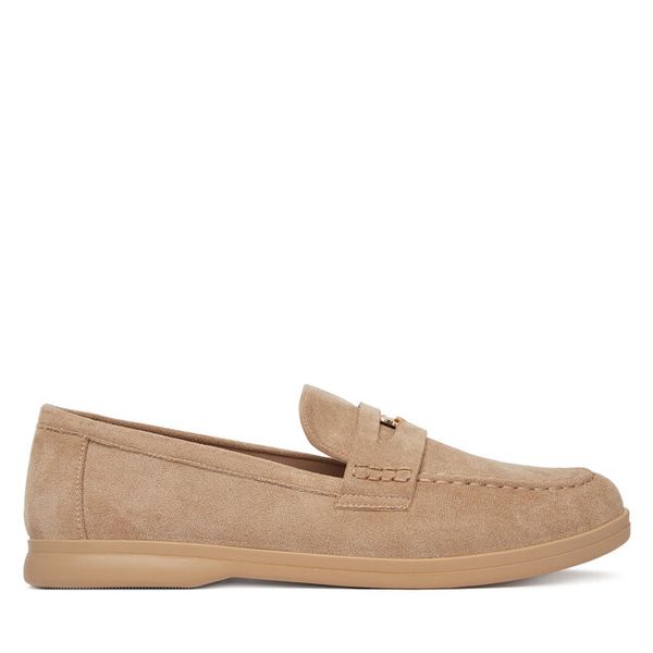 Mokasyny DeeZee. Brązowe mokasyny damskie DeeZee. Za 119.99 zł.