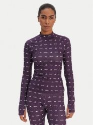 Adidas Bluzka Moon Boot JM1104 Fioletowy Slim Fit. Fioletowe bluzki damskie Adidas, xs, bez wzorów, z syntetyku, bez ramiączek. Za 199.99 zł.