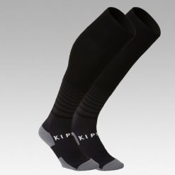Skarpety piłkarskie Kipsta Viralto Club. Niebieskie skarpetki damskie KIPSTA, bez wzorów, z bawełny. Za 29.99 zł.