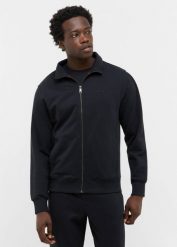 Męska bluza nierozpinana Mustang Style Dillon Jet Black 1016967 4188. Czarne bluzy bez kaptura męskie Mustang, m. Za 169.99 zł.