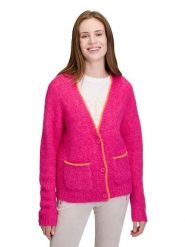 CARTOON Kardigan w kolorze różowym rozmiar: 44. Różowe kardigany damskie Cartoon, bez wzorów. Za 118.56 zł.