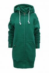 Bluza sportowa rozpinana z kapturem damska DEEP TRIP Luzak. Zielone bluzy sportowe damskie DEEP TRIP, l, z bawełny. Za 389.00 zł.