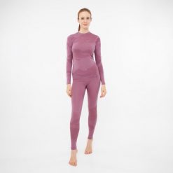 Bielizna termoaktywna damska VIKING Gasher Merino Lady Set z wełną merino. Czerwona bielizna termoaktywna damska VIKING, xl, bez wzorów, z wełny. Za 389.90 zł.