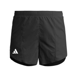 Krótkie Spodnie Adidas Sport Adizero E Short Damskie. Czarne spodnie sportowe damskie Adidas, s, z materiału, do biegania. Za 167.99 zł.