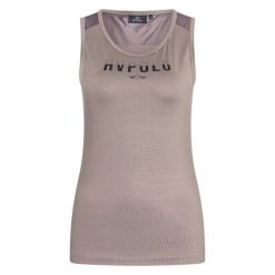 Damski tank top techniczny HV Polo Annabel. Brązowe topy damskie HV POLO, bez wzorów, bez kołnierzyka. Za 251.50 zł.