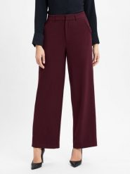 Neo Noir Spodnie materiałowe Kobiety czerwony, 42. Czerwone spodnie materiałowe damskie Neo Noir, bez wzorów, z materiału, biznesowe. Za 449.95 zł.