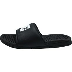 Klapki DC Shoes Bolsa, Mężczyźni. Czarne klapki i japonki męskie DC Shoes, ze skóry ekologicznej. Za 290.00 zł.