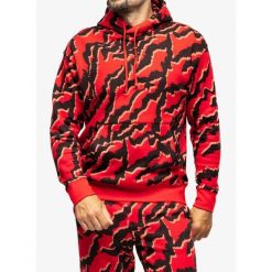 Bluza z kapturem męska Stance Mercury Hoodie. Czerwone bluzy z kapturem męskie Stance, m. Za 228.99 zł.
