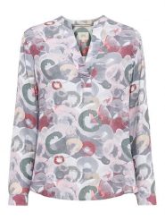 Camel Active Bluzka w kolorze lawendowo-jagodowym rozmiar: XL. Różowe bluzki damskie Camel Active, xl, bez wzorów, z wiskozy, bez kołnierzyka, bez ramiączek. Za 122.96 zł.