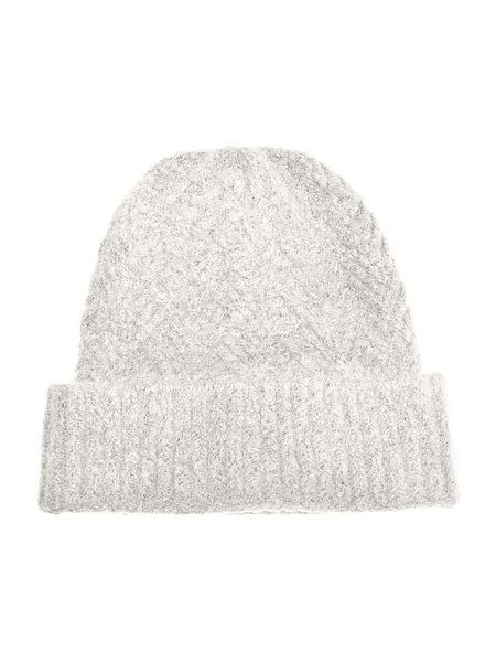 ONLY Czapka w kolorze białym rozmiar: onesize. Białe czapki zimowe damskie Only, z wełny. Za 61.17 zł.