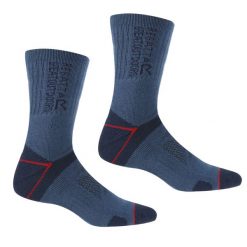 Blister Protect II męskie turystyczne skarpety. Szare skarpetki męskie Regatta, bez wzorów. W wyprzedaży za 59.99 zł.