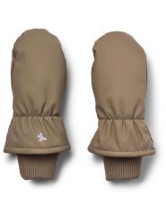 Wheat Rękawiczki funkcyjne "Stormy" w kolorze jasnobrązowym rozmiar: 140-152. Brązowe rękawiczki dziecięce Wheat, prążkowane, bez ramiączek. Za 117.73 zł.