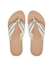 Tommy Hilfiger Japonki Th Chain Print Elevated Sandal FW0FW08519 Biały. Białe klapki damskie Tommy Hilfiger, bez wzorów, z materiału, bez obcasa. Za 179.99 zł.