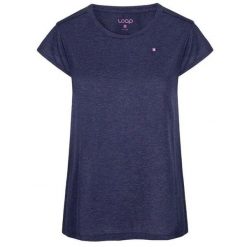 Damska koszulka Loap Barbell niebieska. Czarne t-shirty damskie LOOP, m, bez wzorów, z wiskozy, bez kołnierzyka. Za 48.58 zł.