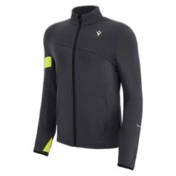 Sweter zapinany na zamek błyskawiczny Macron Run FCC Amos 3D. Szare kardigany męskie Macron, na zimę, m, bez wzorów, sportowe, bez kołnierzyka. Za 380.50 zł.