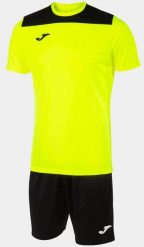 Zestaw Sportowy Joma Phoenix II Żółty/Czarny 4Xs. Czarne szorty męskie Joma, s, z materiału, do biegania. Za 90.44 zł.
