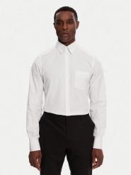 Dolce&Gabbana Koszula G5MA0T FR5ZV Biały Regular Fit. Białe koszule męskie Dolce&Gabbana, m, bez wzorów, z bawełny, bez kołnierzyka, bez ramiączek. Za 2,799.00 zł.
