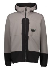 Helly Hansen Softshellowa kurtka narciarska "Odin BC" w kolorze czarno-szarym rozmiar: M. Czarne kurtki narciarskie i snowboardowe damskie Helly Hansen, m, bez wzorów, bez kaptura. Za 549.06 zł.