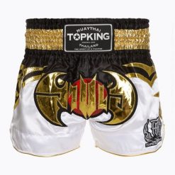 Spodenki treningowe Top King Kickboxing. Białe szorty damskie TOP KING, bez wzorów, sportowe. Za 309.99 zł.