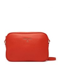 Patrizia Pepe Torebka CB8985/L001 Pomarańczowy. Brązowe listonoszki damskie Patrizia Pepe, bez wzorów, ze skóry, bez dodatków. Za 689.99 zł.