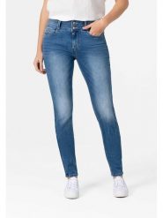 Timezone Dżinsy "Enya" - Slim fit - w kolorze niebieskim rozmiar: W28/L30. Niebieskie jeansy damskie Timezone. Za 149.31 zł.