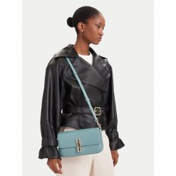 Torebka Furla. Niebieskie listonoszki damskie Furla, bez wzorów, bez dodatków. Za 1,259.00 zł.