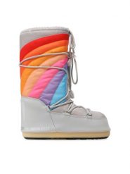 Moon Boot Śniegowce Icon Rainbow 14027700002 Szary. Szare śniegowce damskie Moon Boot, z materiału. Za 949.99 zł.