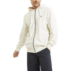 Bluza Męska Nautica Oakville FZ. Brązowe bluzy z kapturem męskie Nautica, m, z bawełny. Za 379.00 zł.