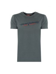 Diesel T-Shirt "T-Diegor" | A03741-0PITA-99K | Mężczyzna | Szary. Szare t-shirty męskie Diesel, m, bez wzorów, z bawełny, bez kołnierzyka. W wyprzedaży za 199.00 zł.