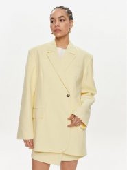 Herskind Marynarka Verner 5103519 Żółty Oversize. Żółte marynarki i żakiety damskie Herskind, bez wzorów, z syntetyku. Za 869.99 zł.