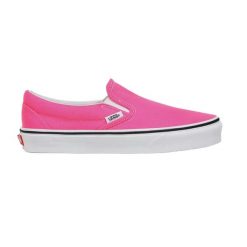 Buty do chodzenia dla dorosłych Vans Classic Slip-On. Czerwone buty sportowe na co dzień damskie Vans, bez wzorów, trekkingowe, Vans Classic. Za 176.00 zł.