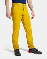 Męskie spodnie outdoorowe Kilpi HOSIO-M. Żółte spodnie wizytowe męskie Kilpi, z materiału. Za 292.95 zł.