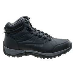 Buty outdoorowe męskie Hi-Tec Canori Mid, Rozmiar buta 46. Brązowe buty trekkingowe męskie Hi-tec, bez zapięcia. Za 169.99 zł.