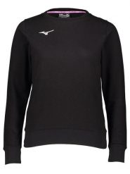 Mizuno Bluza "Terry Crew" w kolorze czarnym rozmiar: M. Czarne bluzy bez kaptura damskie Mizuno, m. Za 83.62 zł.