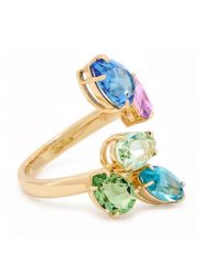 Swarovski Pierścionek Gema 5746907 Kolorowy. Pierścionki damskie Swarovski, metalowe. Za 627.99 zł.