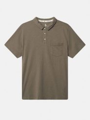 COLOURS & SONS Koszulka polo w kolorze szarobrązowym rozmiar: XL. Brązowe koszulki polo męskie COLOURS & SONS, xl, bez wzorów, bez ramiączek. Za 118.28 zł.