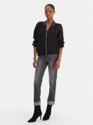 Liu Jo Sport Bluza TF5090 J4616 Czarny Regular Fit. Czarne bluzy bez kaptura damskie Liu Jo Sport, xs, bez wzorów, z syntetyku, bez ramiączek, bez kaptura. Za 599.99 zł.