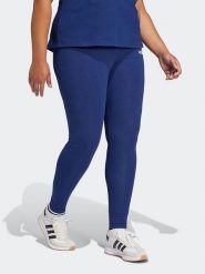 Adidas Legginsy w kolorze granatowym rozmiar: 3X. Niebieskie legginsy damskie Adidas, bez wzorów. Za 101.95 zł.