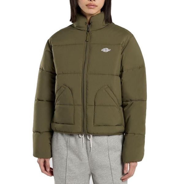 Kurtka DICKIES SUMMERDALE Zielony. Zielone kurtki damskie Dickies, bez wzorów, z tkaniny, bez kaptura. Za 681.33 zł.