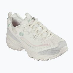 Buty damskie SKECHERS D'Lites New Heat. Brązowe obuwie do biegania damskie Skechers, Skechers Sport. Za 249.99 zł.