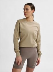 Bluza damska Hummel Active. Brązowe bluzy sportowe damskie HUMMEL, na lato, s, z bawełny. Za 266.50 zł.